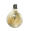 Lâmpada Filamento Love: Charme e Personalidade para Sua Iluminação