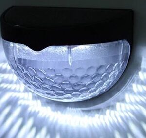 Arandela Solar Meia Lua