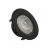Spot EmbuLed Redondo Embutir 5W 3000K Preto