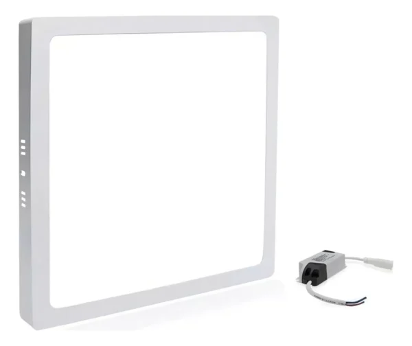 Painel quadrado sobrepor 25W 5700k - branco