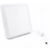Painel quadrado sobrepor 25W 3000k - branco