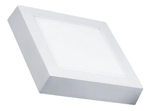 Painel quadrado sobrepor 24W 6500k - branco